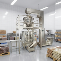 Multifunctionele machines voor het verpakken van beef jerky, dierenvoer, zaad, gedroogd fruit, rozijnen en andere gedroogde korrelvormige voedingsmiddelen voor kleine bedrijven