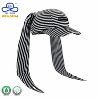 Casquette de baseball personnalisée Y2K avec longues oreilles Sangle élastique réglable de qualité supérieure Logo brodé pour les voyages et les rassemblements