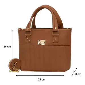 Bolso Bandolera Fana Fina Milagros de Cuero Genuino Color Oro Rosa con Patrón de Cocodrilo y Borlas para Mujer, Uso Diario - Product Image 4