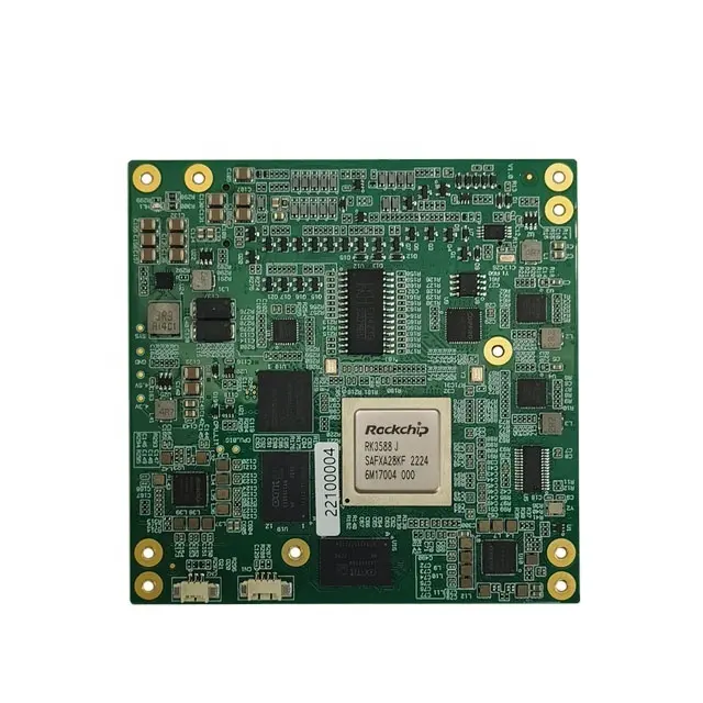 Compatível com processador industrial RK3588 de 8 núcleos, 95mm * 95mm, módulo compacto HDMI PCI-Express USB 3.0, chip Rockchip para desktop e CPU