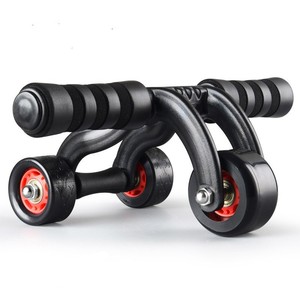 Roue abdominale pliable pour hommes et femmes, <span class=keywords><strong>3</strong></span> <span class=keywords><strong>roues</strong></span>, pour l'entraînement des muscles abdominaux - Product Image 2