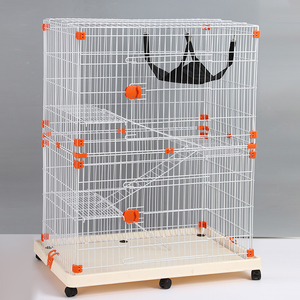 Lüks kedi kafesleri Metal büyük kediler için ev <span class=keywords><strong>2</strong></span> veya 3 katmanlı - Product Image 3