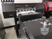 Impresora DTF Impresora Dtg de 70cm con agitador de polvo I3200 Cabezal de impresión Roll-to-Roll Camiseta Impresión de ropa de transferencia de calor