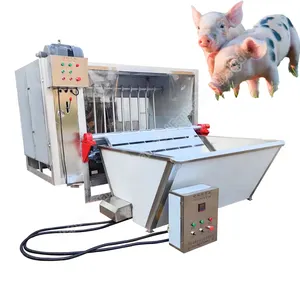 Pig skin hair removing machine pig slaughter house machines mini pig slaughter