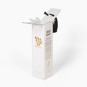 小さな白い折りたたみカートンボックス薬化粧品包装用カスタム包装ボックス - Product Image 2