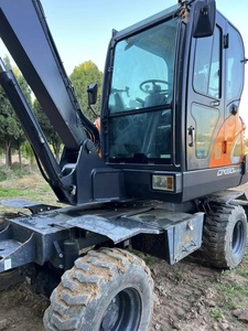 Fornitore reale vendita diretta Doosan DX60W escavatore escavatore ruote usate - Product Image 4