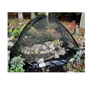 Étang noir couverture de jardin dôme <span class=keywords><strong>filet</strong></span> extérieur feuilles Nylon maille plante protectrice tente <span class=keywords><strong>filet</strong></span> de jardin avec fermeture éclair - Product Image 3
