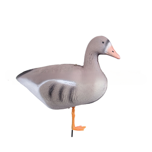 Esca Promozionale per la Caccia - Esca per Oche - Esca Morbida per la Caccia Selvatica con Motivo a Punti Grigio Oca - Product Image 6