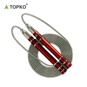 TOPKO Corde à sauter en alliage d'aluminium de qualité supérieure Corde à sauter Corde d'exercice sans enchevêtrement pour le fitness et l'exercice aérobique - Product Image 5