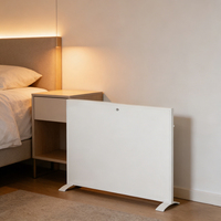 Chauffage infrarouge mural et sur pied professionnel avec protection contre la surchauffe, télécommande/Wi-Fi, faible coût d'utilisation