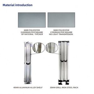 Carpa Promocional Personalizada con Logotipo para Exposiciones, Carpa Portátil Fácil de Montar, Carpa Publicitaria Impresa para Ferias Comerciales - Product Image 3