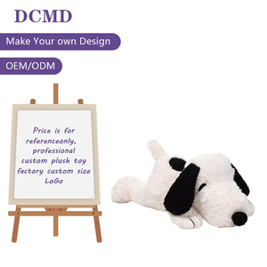 Cổ Điển Sang Trọng Màu Trắng Thú Nhồi Bông Đồ Chơi Plushie Con Chó Tùy Chỉnh Thú Nhồi Bông Con Chó Tùy Chỉnh Đồ Chơi Sang Trọng - Product Image 1