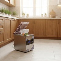 Machine à vide électrique semi-automatique à fonctionnement continu haute efficacité 340T pour le bois, les légumes et les produits chimiques - Modèle 1