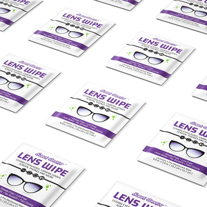 Lingettes de nettoyage pour lentilles pour éliminer les empreintes digitales et les taches, protéger les lunettes, lingettes emballées individuellement - Product Image 4