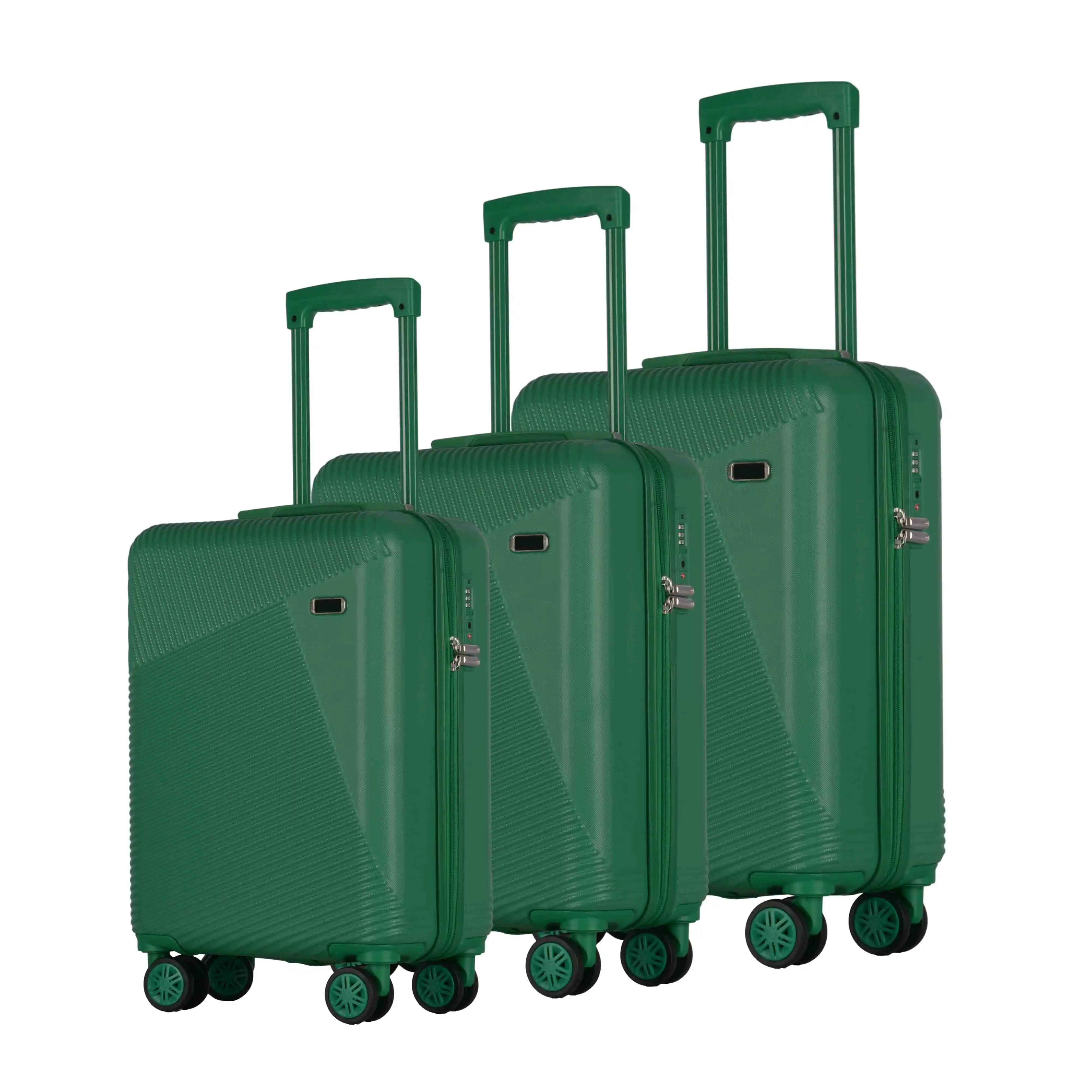 Sacs à roulettes en ABS Bagages à main de 20 pouces Ensembles de valises en plastique