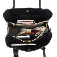 Sacs à main de luxe pour femmes en cuir PU, sacs à bandoulière de haute qualité avec sangle réglable, sac à main de bureau et de tous les jours