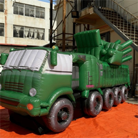 Modèle de camion gonflable exquis pour les événements de festivals scientifiques et technologiques, produits de camion publicitaire gonflable personnalisés