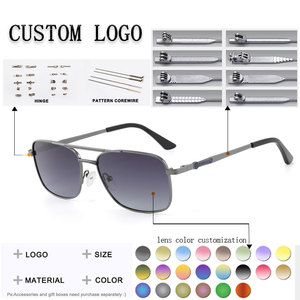 Lunettes de soleil de mode polarisées TAC de qualité supérieure, légères, confortables, avec monture en acier inoxydable - Product Image 3