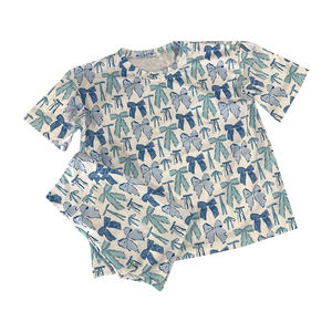 GT1301 personalizado púrpura suerte impresión Boutique venta al por mayor impresión otoño yoga adulto top - Product Image 4