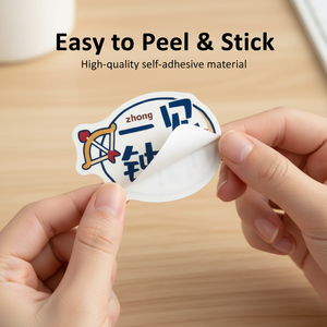 Customizable Love First Sight Creative Waterproof Stickers Strong Adhesive Die-Cut <b>Labels</b> DIY Personalized Stickers for Journals - Product Image 2