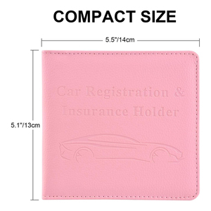 Accesorios para <span class=keywords><strong>Coche</strong></span>, Organizador para Guantera, Estuche para Cartera de Mujer, para Tarjetas, Licencia de Conducir, Registro del <span class=keywords><strong>Coche</strong></span> y <span class=keywords><strong>Seguro</strong></span> - Product Image 2