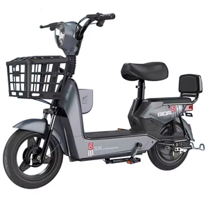 Scooter électrique avec moteur arrière sans balais 350W EU, écran numérique, batterie au plomb-acide, vélo électrique urbain pour adultes - Product Image 2