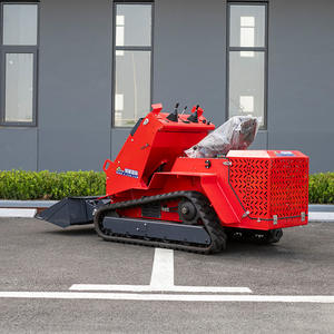 Minicargadora de orugas con descarga frontal para construcción, fábrica, decoración interior y agricultura - Product Image 4