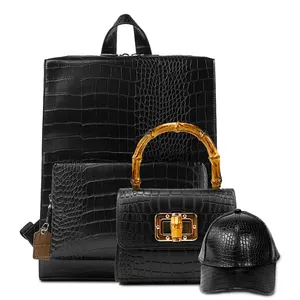 2024 Women Hand Bags New York Purse Hat Backpack Bag Set / Mini Women Purses And Handbags Purse Handbags