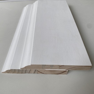 Rodapié de Estilo Colonial Moderno y Ecológico, Molduras de Rodapié con Base Imprimada Blanca - Product Image 5