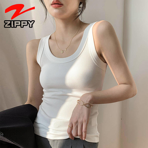 2025 chicas Sexy sin mangas Crop Tops señoras Casual Jersey recortado Rib Top nuevo verano fresco Camiseta De Manga Corta Para Ninas - Product Image 1