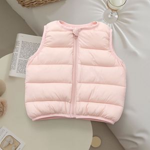 Infant Cotton Waistcoat Round Neck Light Sleeveless Vest Kids <strong>Toddler</strong> <strong>Gilet</strong> for Inner Outer Daily Wear - Product Image 4