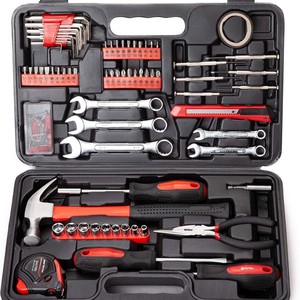 Household Tool Set 350x225x60mm Carbon Steel Hand Tools For Home Repair - Product Image 3