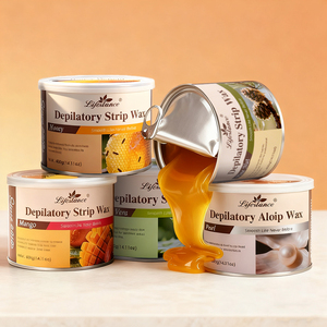 Cire dépilatoire naturelle hypoallergénique végane à base de pignons de pin, pâte de sucre douce pour l'épilation, pour salons professionnels. - Product Image 4