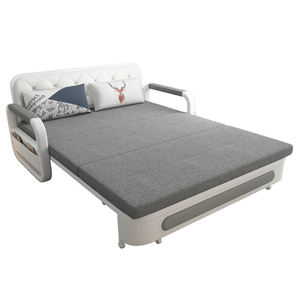 <span class=keywords><strong>Divan</strong></span>-silla plegable de madera moderna para apartamento <span class=keywords><strong>pequeño</strong></span>, sofá cama individual doble de tres plazas, sala de estar, multifunción - Product Image 5