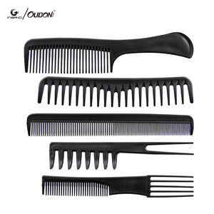 Lot de 10 Peignes à Cheveux en Plastique pour Salon de Coiffure, Peignes Démêlants en PP pour Coiffage - Product Image 4