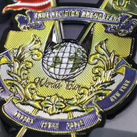 Patch thermocollant personnalisé, nouveaux logos de vêtements, étiquette de marque, matériau TPU lavable, patch adhésif 3D gaufré haute fréquence pour vêtement