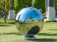 Ballon miroir gonflable Ballon gonflable en PVC Décoration d'événement Grande boule miroir gonflable brillante