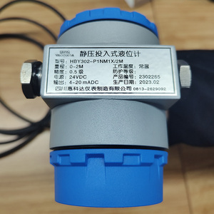 Capteur de niveau d'eau chaude submersible en acier inoxydable, indicateur de niveau, sortie de signal 4-20mA, sans fil, pour une mesure de niveau à prix abordable - Product Image 1