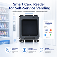 Multi Payment Vending Machine POS System Card Reader Supporting Card QR Code and Mobile Wallet Payment