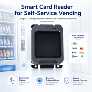Sistema POS para Máquinas Expendedoras con Múltiples Métodos de Pago, Lector de Tarjetas, Compatible con Tarjetas, Códigos QR y Pagos con Monedero Móvil - Product Image 2