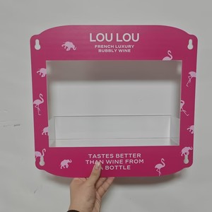 Présentoir de porte refroidisseur avec ventouses en acrylique transparent de 3mm d'épaisseur pour barre chocolatée ou <span class=keywords><strong>étagère</strong></span> de rangement au <span class=keywords><strong>réfrigérateur</strong></span> - Product Image 2