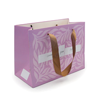 Sac d'emballage écologique de luxe pour bijoux en papier kraft avec logo personnalisé et impression offset