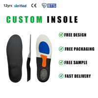 Semelles orthopédiques BENYI E01 EVA avec soutien de la voûte plantaire, absorption des chocs, confort doux, coussinets pour chaussures de sport, baskets et chaussures de tous les jours, découpe personnalisée OEM