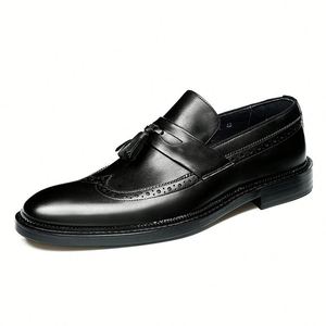 Mocasines Casuales de Negocios para Hombre de Alta Calidad, Hechos de Cuero Vacuno de Primera Calidad con Forro Transpirable Zapatos de Lujo para Hombre - Product Image 6