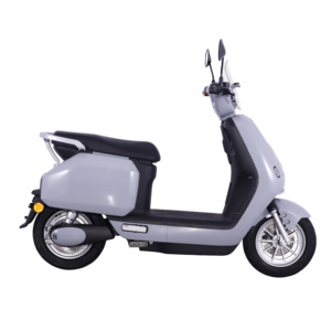 Motocicleta Urbana Vintage, Scooter Eléctrico de 1000W con Carrocería Curva y Frenos de Disco para Brasil - Product Image 3