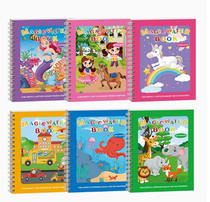 Nuevos Libros de Pegatinas y Libros de Pintura con Agua Ecológicos <span class=keywords><strong>e</strong></span> Interesantes para la Educación Infantil, Gran Venta - Product Image 1