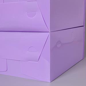 Nieuwe Opbergdoos Effen Kleur Van Plastic Open De Deur Schoenendoos Opslag De Fabriek Produceert En Verkoopt Schoenendozen - Product Image 5