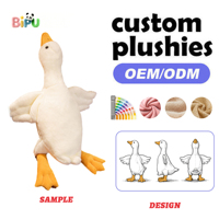 Coussin en peluche personnalisé BIPU, coton PP, forme allongée, animal en peluche, 0-24 mois, pour fêtes, fabricant OEM, créez votre propre design