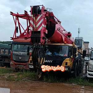 Sany STC1000T2 grue sur chenilles d'occasion 65.6m flèche principale 42t contrepoids machines de levage lourd moteur boîte de vitesses pompe moteur - Product Image 1