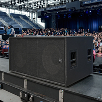 Enceinte Line Array Vant TP218 Pro avec basses puissantes de 1600 W, garantie de 3 mois, pour utilisation en extérieur, sur scène et dans les écoles/aires de jeux